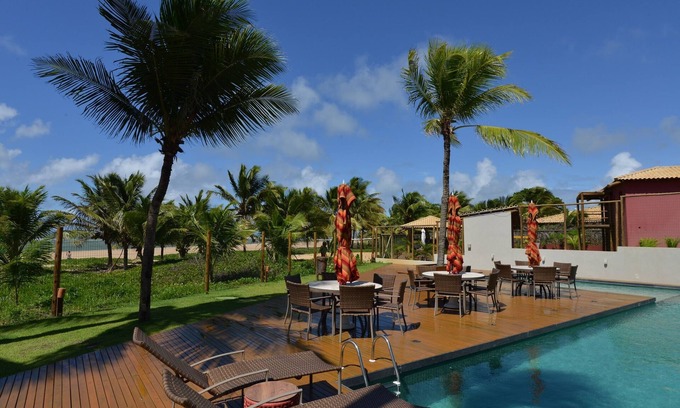 Itacimirim Apartment | Experience Village Walk with Natural Pools by the Condo
