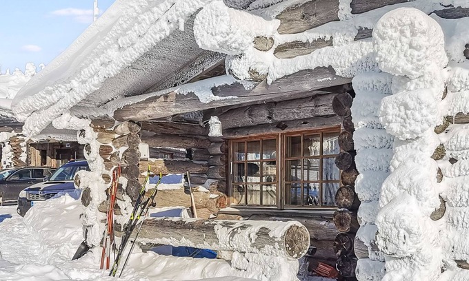 Syote House | Relax at Vilkkuna 20 a by Interhome with Lake View & Spa