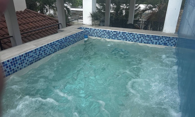 Santiago de los Caballeros Villa | Stylish House with Scenic Views, Hot Tub & Free Wi-Fi