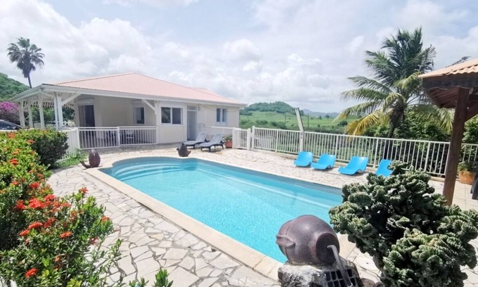 Sainte-Anne Villa | Discover Villa Sainte Anne: Poolside Retreat with Amenities