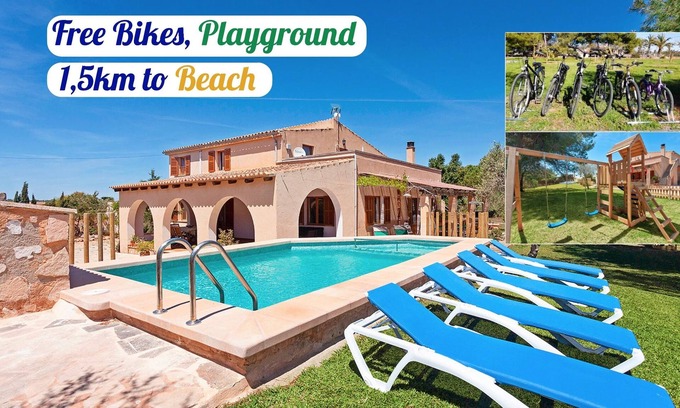 Campos House | Relaxing Villa with Pool, Near Es Trenc Beach - 10/10 Rated