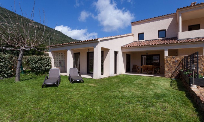 Vico Villa | Villa 1 in Sagone: Family-Friendly with Ocean Views