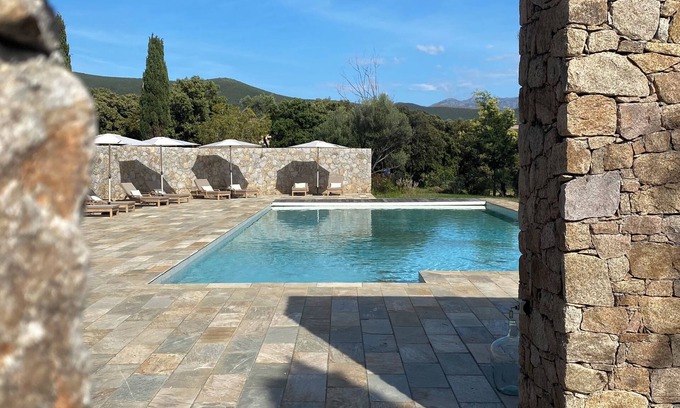Lozari Villa | Villa 1, Villa avec piscine en Balagne - Les Bois de Capra Scorsa