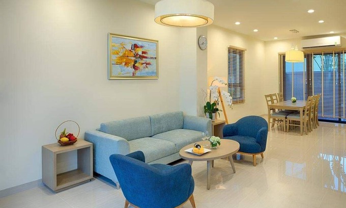Ha Long Villa | Villa 102 Royal Lotus: Steps from the Beach with Pool