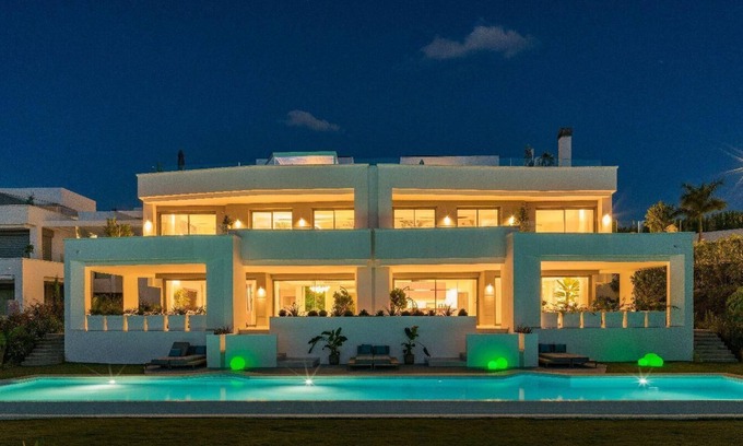Marbella Villa | Villa '11 Sunset' with Mountain View, Wi-Fi and Air Conditioning