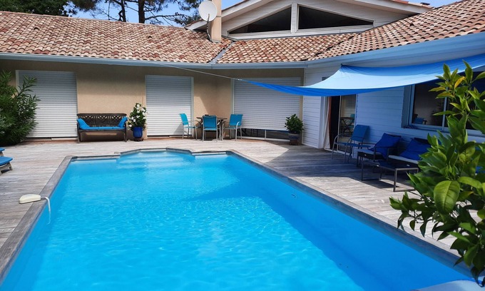 La Teste-de-Buch House | Ideal Villa with Pool in La Teste de Buch - 10/10 Rating
