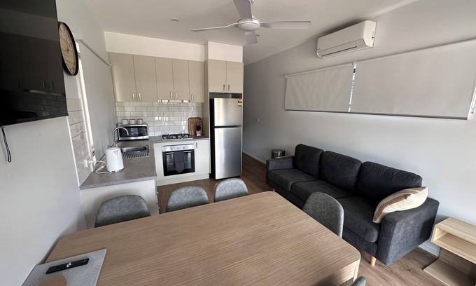 Bundalong Villa | Villa 47 3 bedroom Single Storey Villa. 2 Queens, 1 Double bed with single bunk