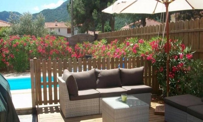 Sorede Villa | Ideal Villa for 8 with Private Pool & Ocean View in Sorède