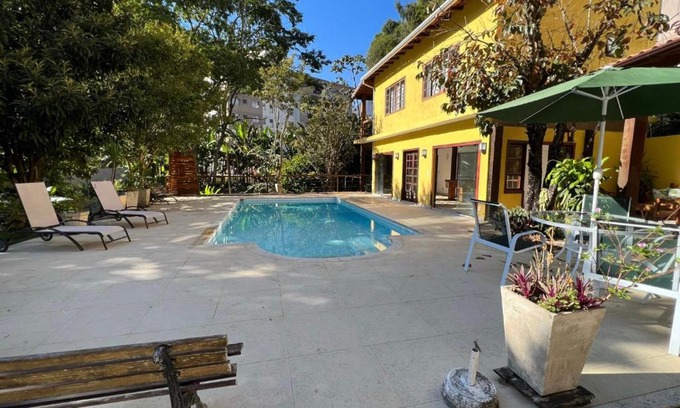 Cascata do Imbui House | Pet-Friendly Villa Aconchego with Ocean View & Pool