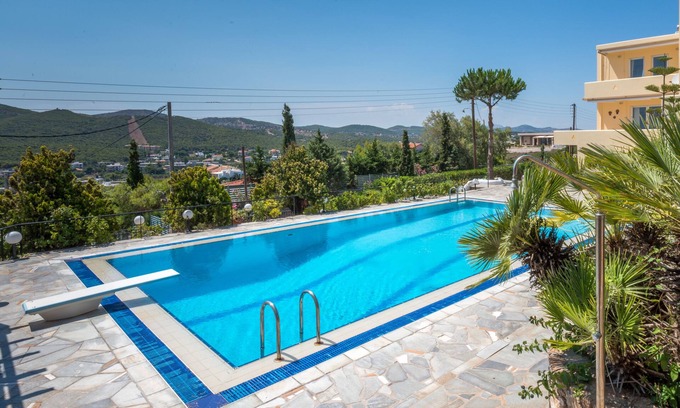 Lavreotiki Villa | Villa Adamite: Family-Friendly Retreat with Private Pool