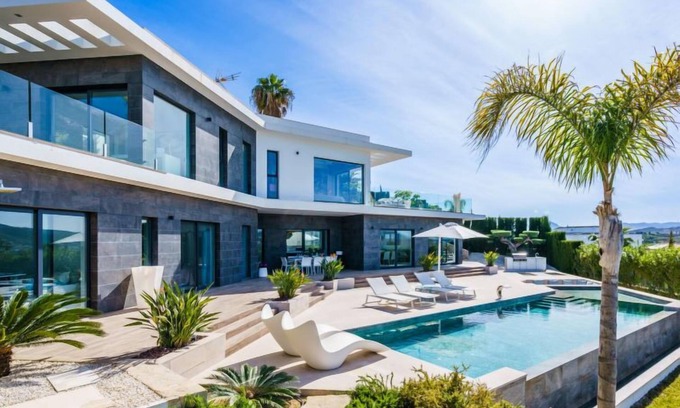 Cansalades House | Villa Adonia: Oceanfront Haven with Private Pool & Spa