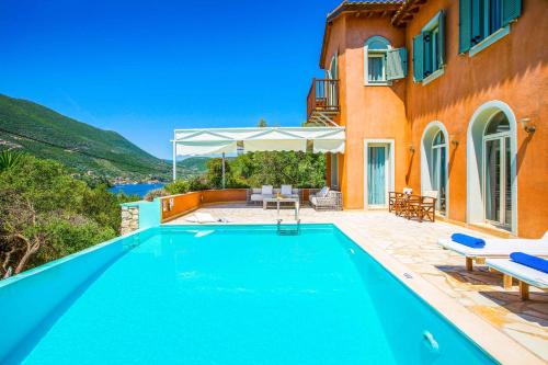 Sivota Villa | Villa Agapi: Family-Friendly Retreat with Pool & Kitchen