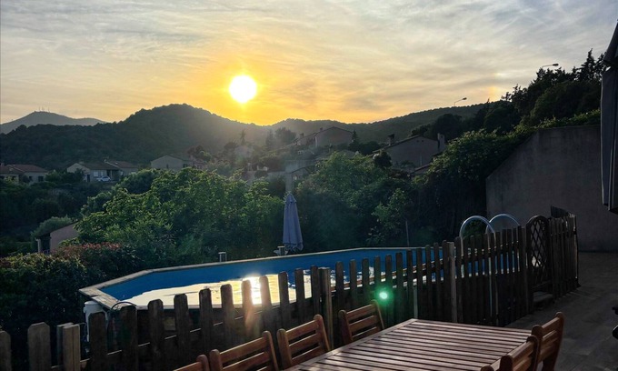 Mezzavia House | Villa Ajaccio: Private Pool & Ocean Views for 8 Guests