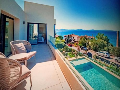 Alcanada House | Villa Alca, con vistas al mar situada en Alcanada
