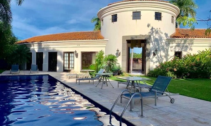 Panama Beach Villa | Villa Alegría: Pet-Friendly Retreat with Pool Access