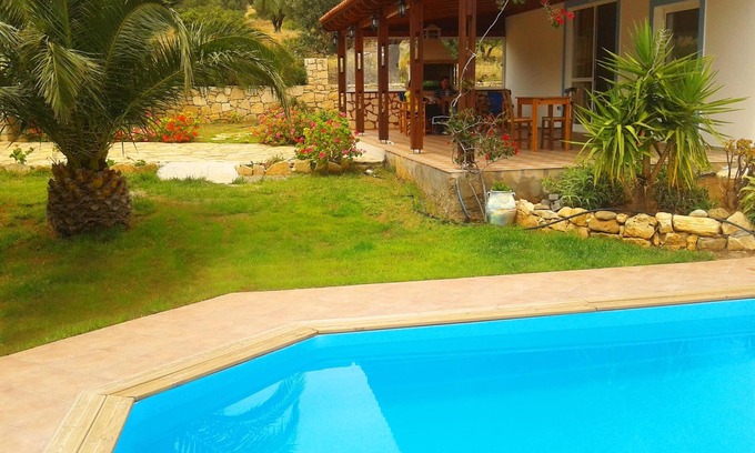 Triopetra Villa | Villa Alexander 1: Oceanfront Retreat with Private Pool