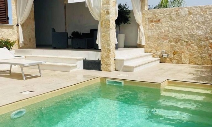 Tertenia Villa | Villa Ambra: Family-Friendly with Oceanfront Pool Views