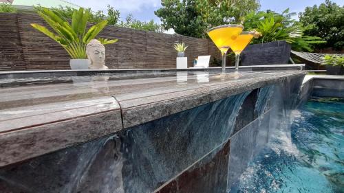 Orient Bay Villa | Beachfront Villa Amour with Pool & Hot Tub at Orient Bay