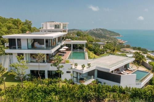 Choeng Mon Villa | Villa Amylia: Full-Service Retreat with Breathtaking Seaview