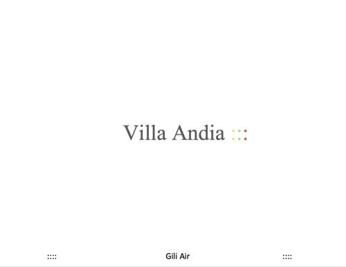 Gili Air Villa | Villa Andia