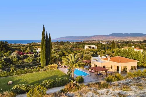 Latchi Villa | Discover Villa Andriana: Family-Friendly with Pool Access