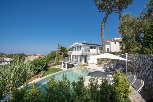 Sant'Agata sui Due Golfi Villa | Relax at Villa Andrilla: Family-Friendly with Pool Access