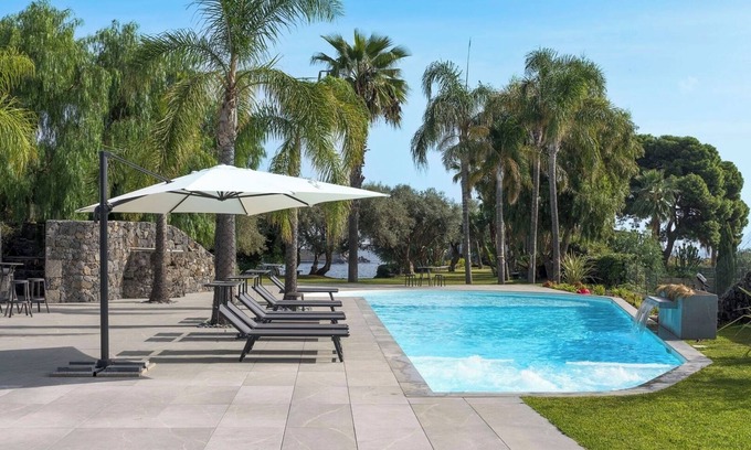 Stazzo Apartment | Relaxing Getaway at Villa Anemone - Acireale with Pool