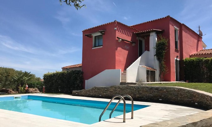 Punta De Su Turrione Villa | Elegant Villa Angeli: Exclusive Pool & Oceanfront Views