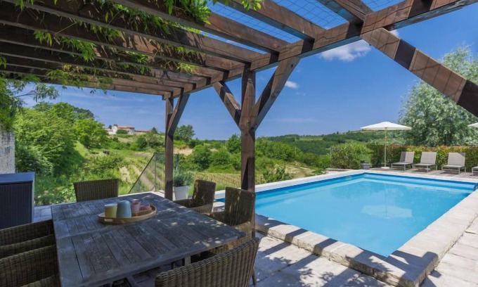 Momjan House | Discover Villa Anita: Oceanfront Retreat with Private Pool