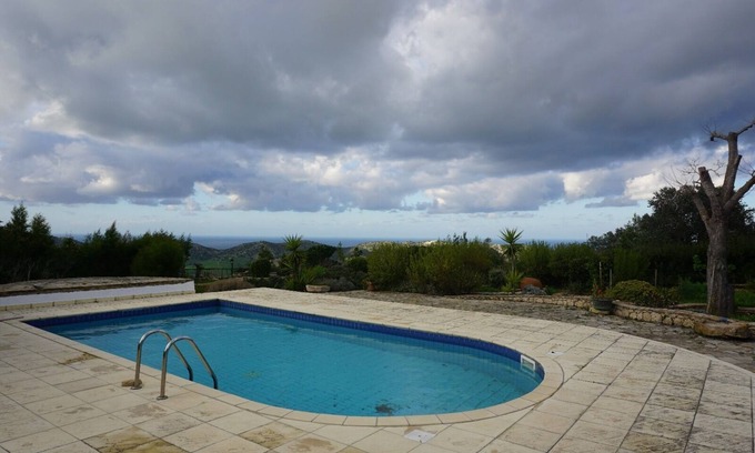 Myrtou Villa | Discover Villa Anthos: Poolside Retreat in Tepebaşı