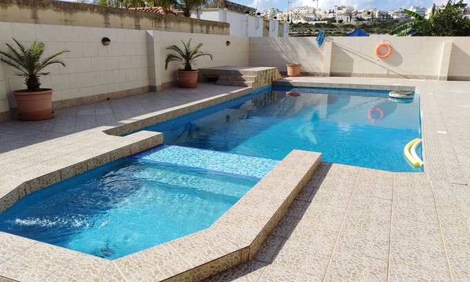Mellieha House | Charming Villa Apartment with Pool and Oceanfront Views