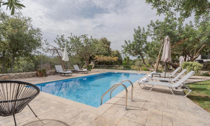 Atsipópoulon Villa | Villa Archodia: Private Pool Oasis with Ocean Views