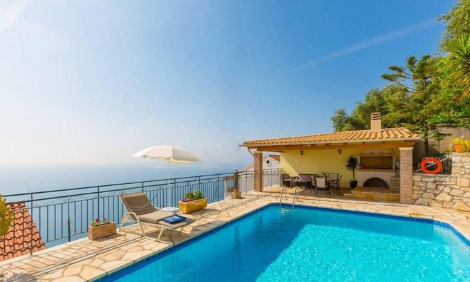 Nisaki Villa | Villa Aris: Oceanfront Two Bedroom Retreat with Private Pool