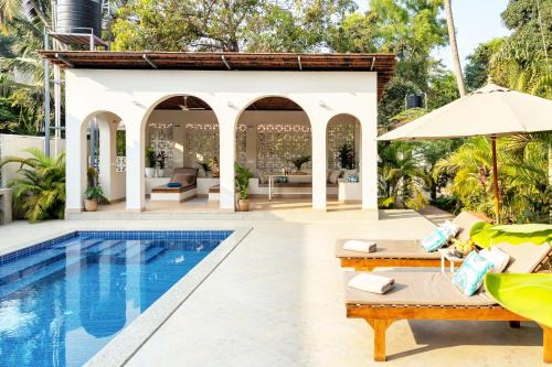Grand Morrod House | Villa Artjuna: Private Pool Retreat Near Calangute