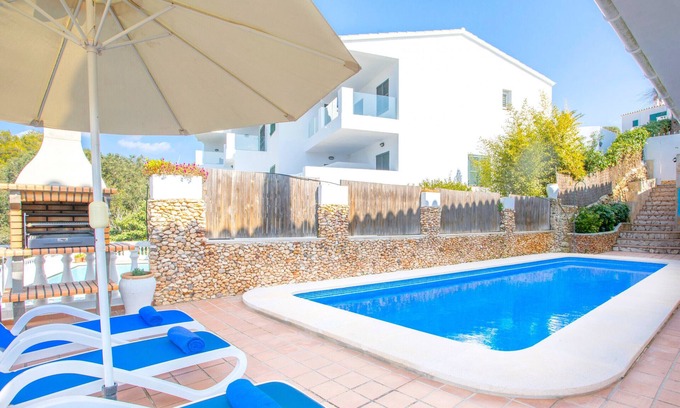 Cala Galdana House | Villa Asarel: 5 Min to Beach with Pool & Ocean Views