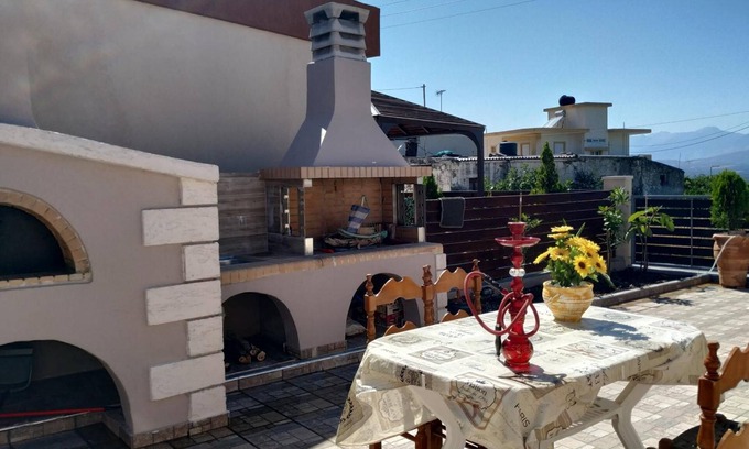 Gortyna Villa | Villa 'Asterousia': Scenic Mountain Views & Spa Amenities