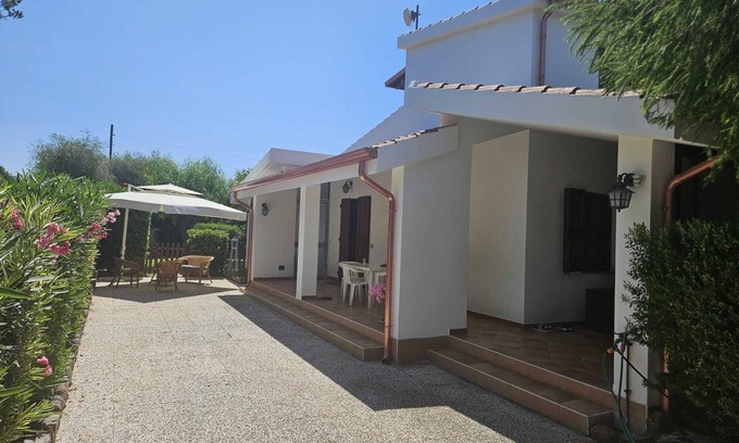 Calasetta Villa | Idyllic Villa Steps from the Sea with Ocean View Amenities