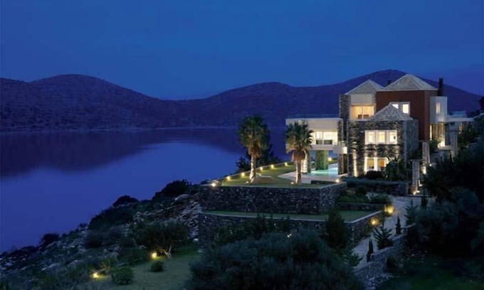Mavrikiano Villa | Villa Atlantis: Sea View Retreat with Heated Pool & Spa
