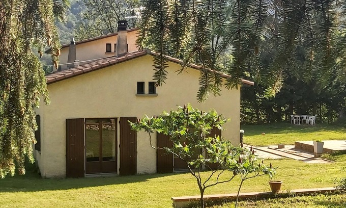 Vernet-les-Bains Villa | Villa au Pied du Canigou: Family-Friendly with Spa Retreat