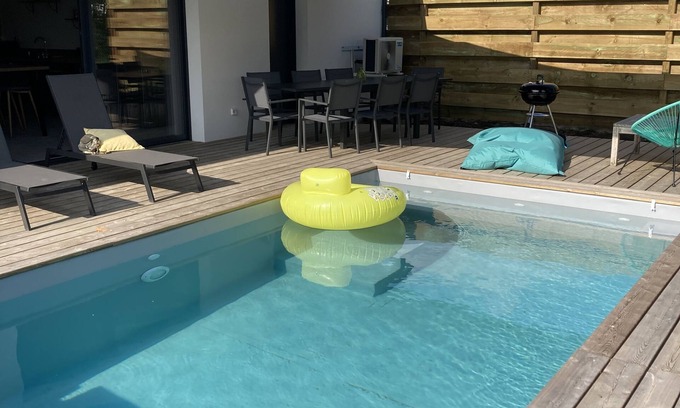 Tosse Villa | Discover Villa with Heated Pool, Just 10 Min from the Ocean
