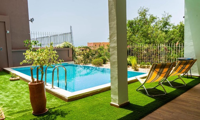 Imi Ouaddar Villa | Seaside Villa with Private Pool and Beach Access