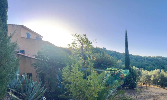 Collobrieres Villa | Serene Villa with Panoramic Views and Private Pool
