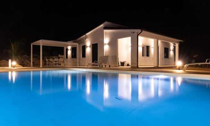 Castellammare del Golfo Villa | Relaxing Villa Balata with Oceanfront Views & Hot Tub