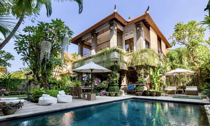 Sanur Villa | Villa Bapak: 3 Bedrooms with Pool and Garden Oasis