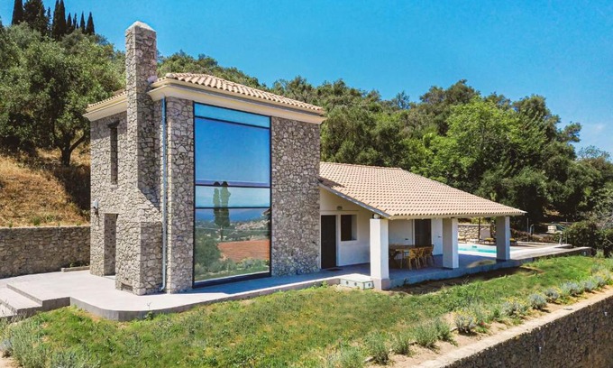 Dafnata Villa | Unforgettable Villa Barocco Corfu with Oceanfront Pool Views