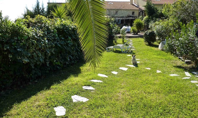 Bastelicaccia House | Villa Bastelicaccia: Oceanfront Escape with Pool & Pet-Friendly
