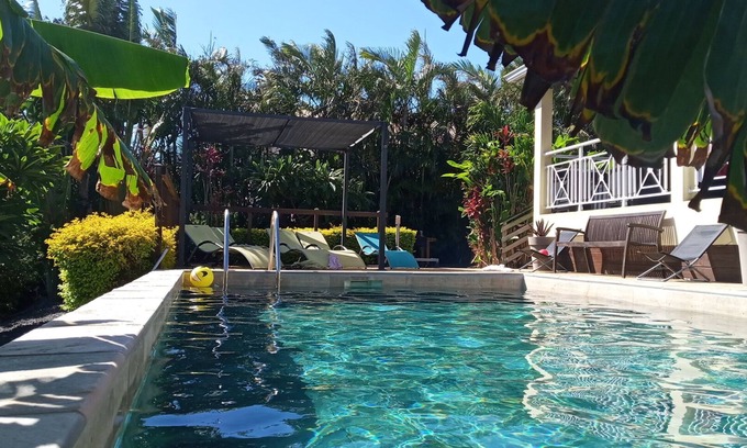 Montvert-les Bas House | Scenic Villa with Ocean View and Pool near St Pierre