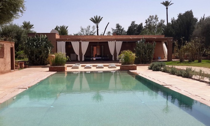 Tassoultante House | Relax at Beldi House with Private Pool & Ocean Views