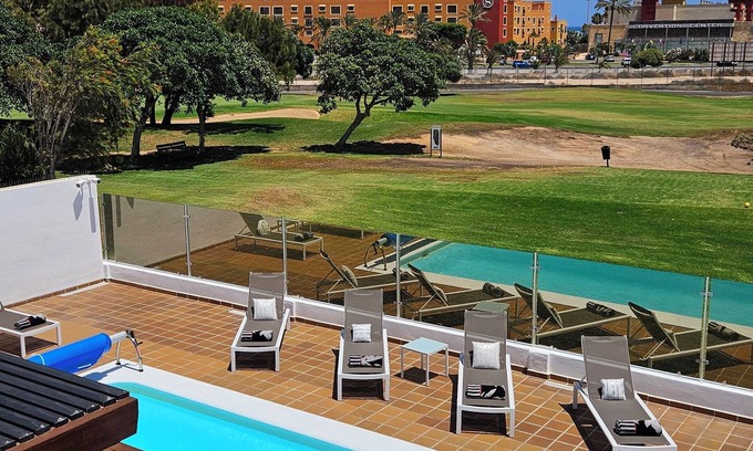 Caleta de Fuste Villa | Villa BELLA: Oceanfront Getaway with Private Pool & Spa