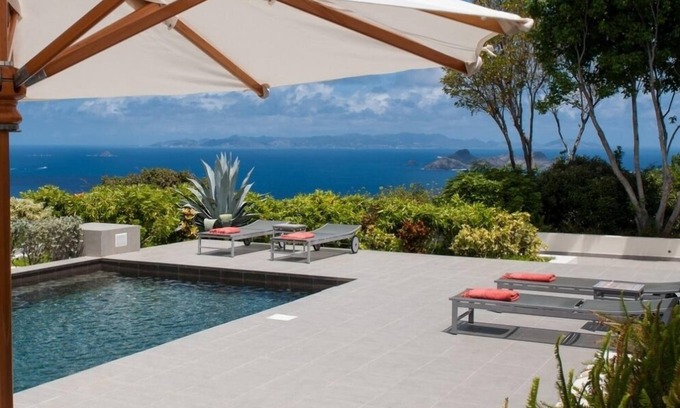 Colombier Villa | Villa Belle Bague: Oceanfront Escape with Private Pool